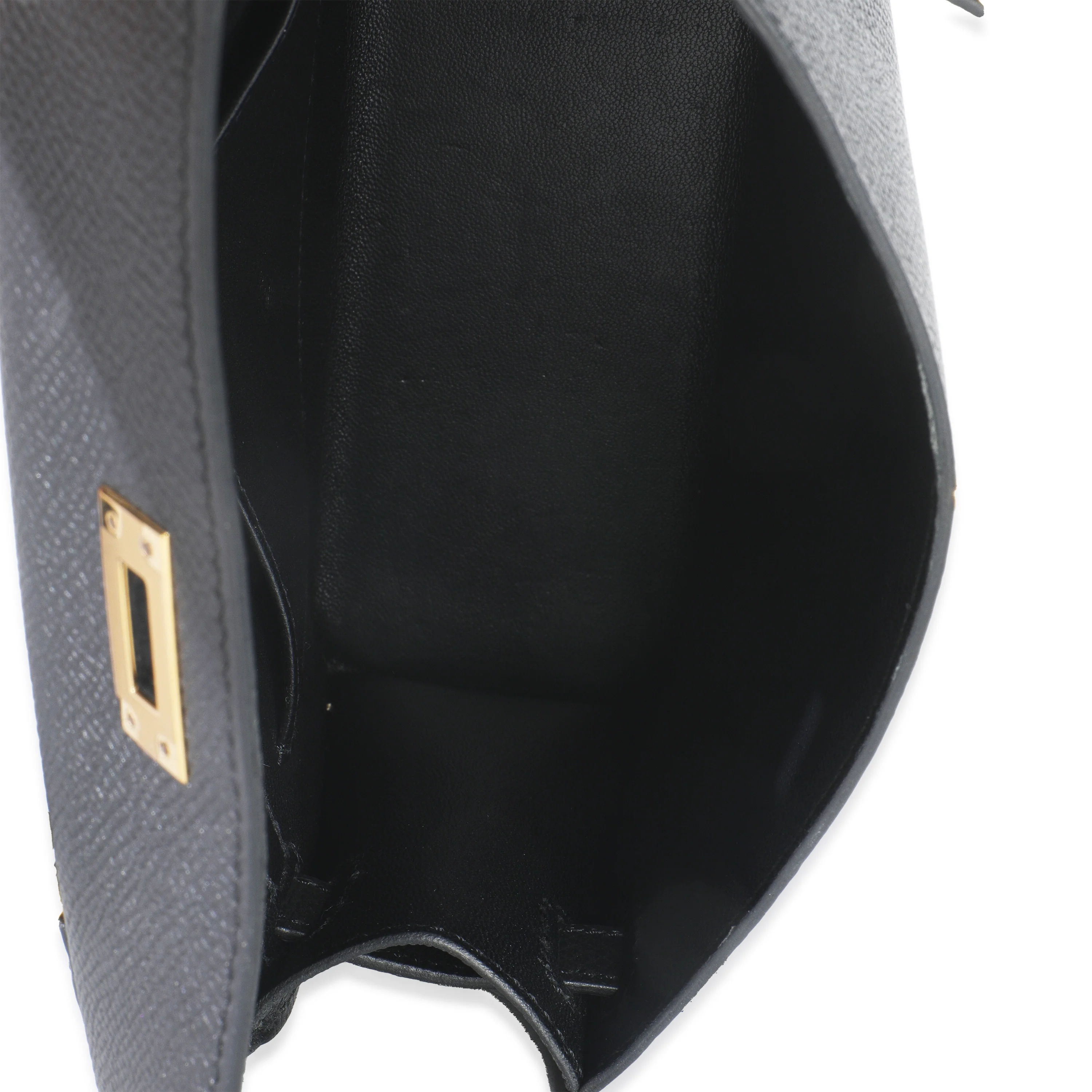 Black Epsom Sellier Mini Kelly II 20 GHW - Image 10