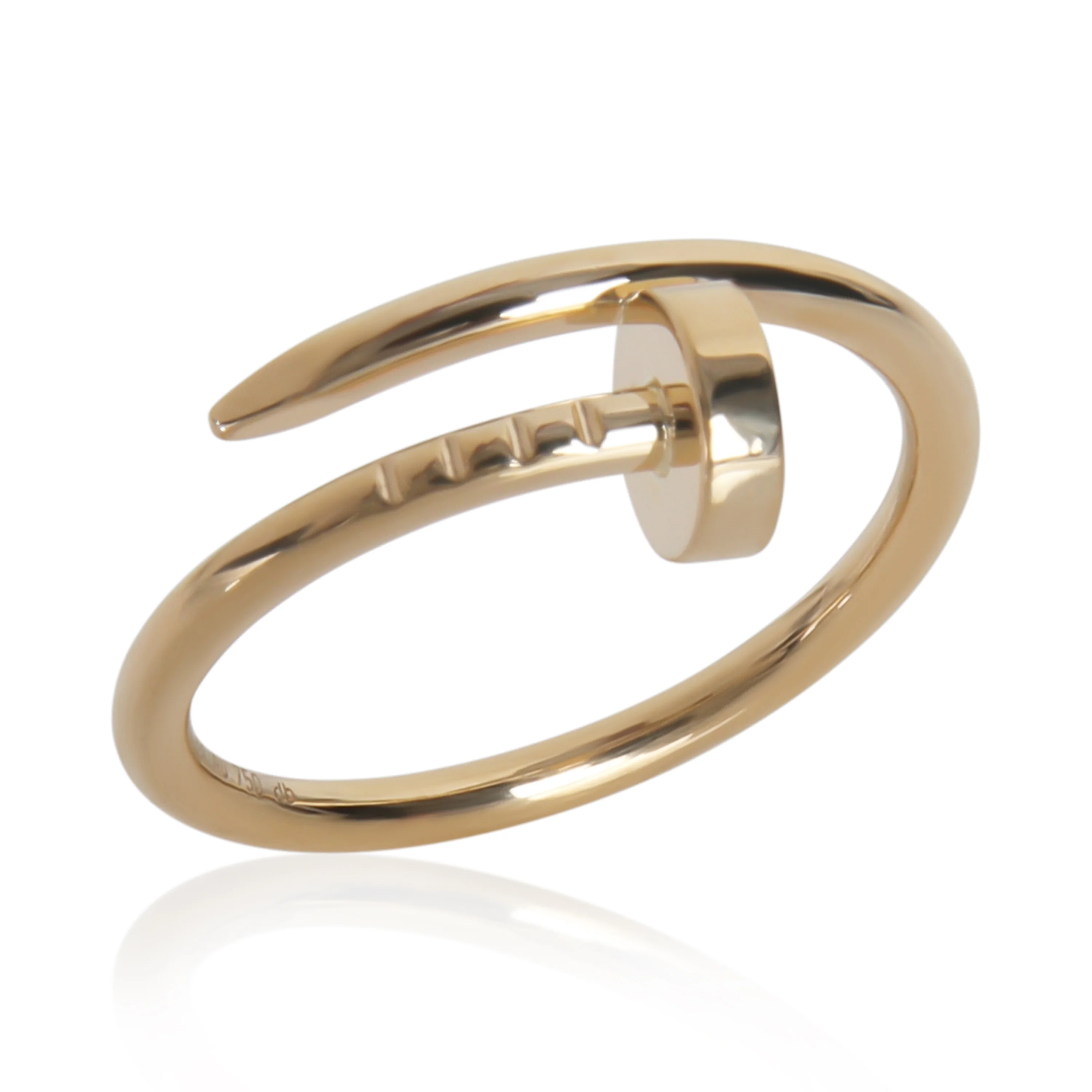 Yellow Gold Small Model Juste Un Clou Ring - Image 5