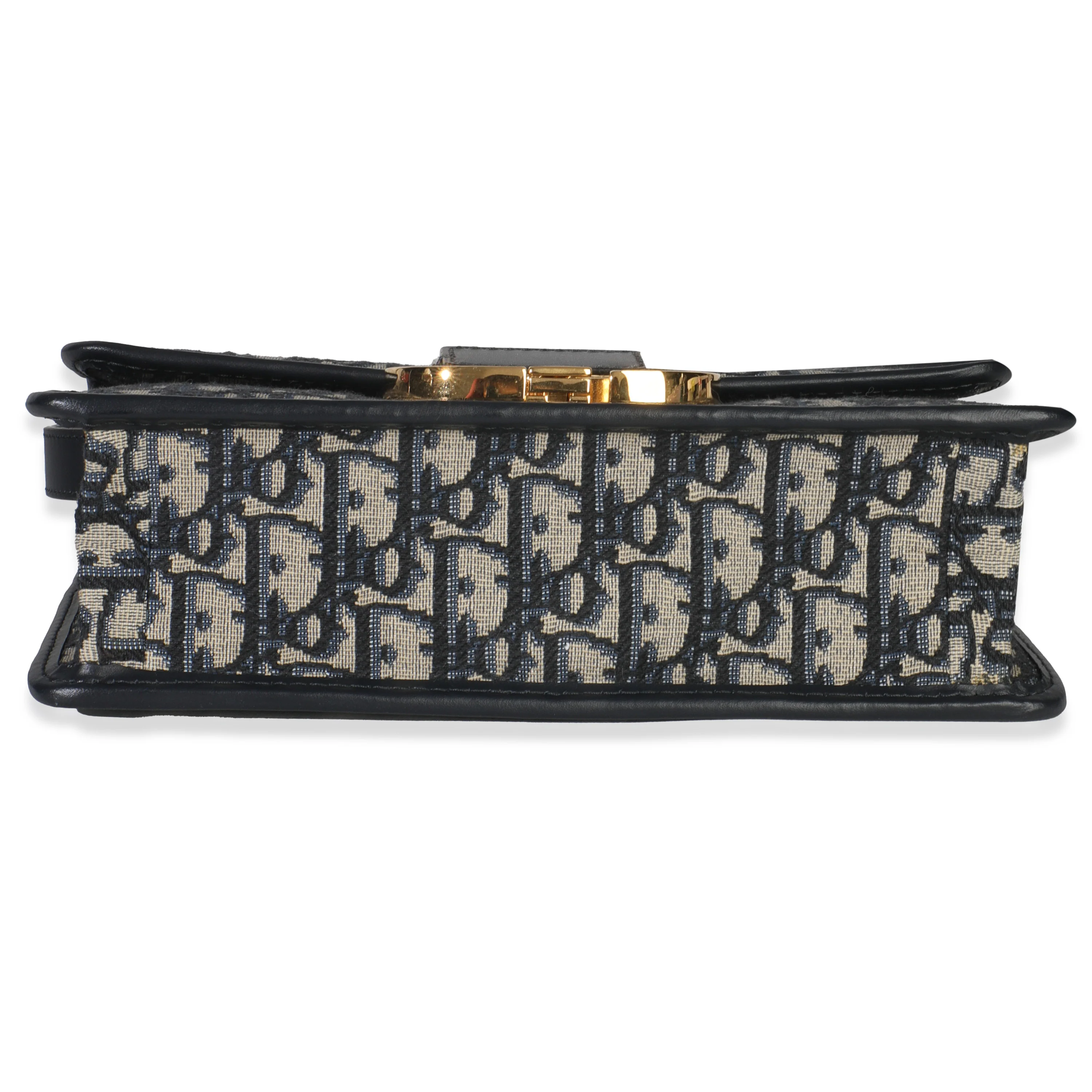 Blue Oblique Jacquard 30 Montaigne Bag - Image 7