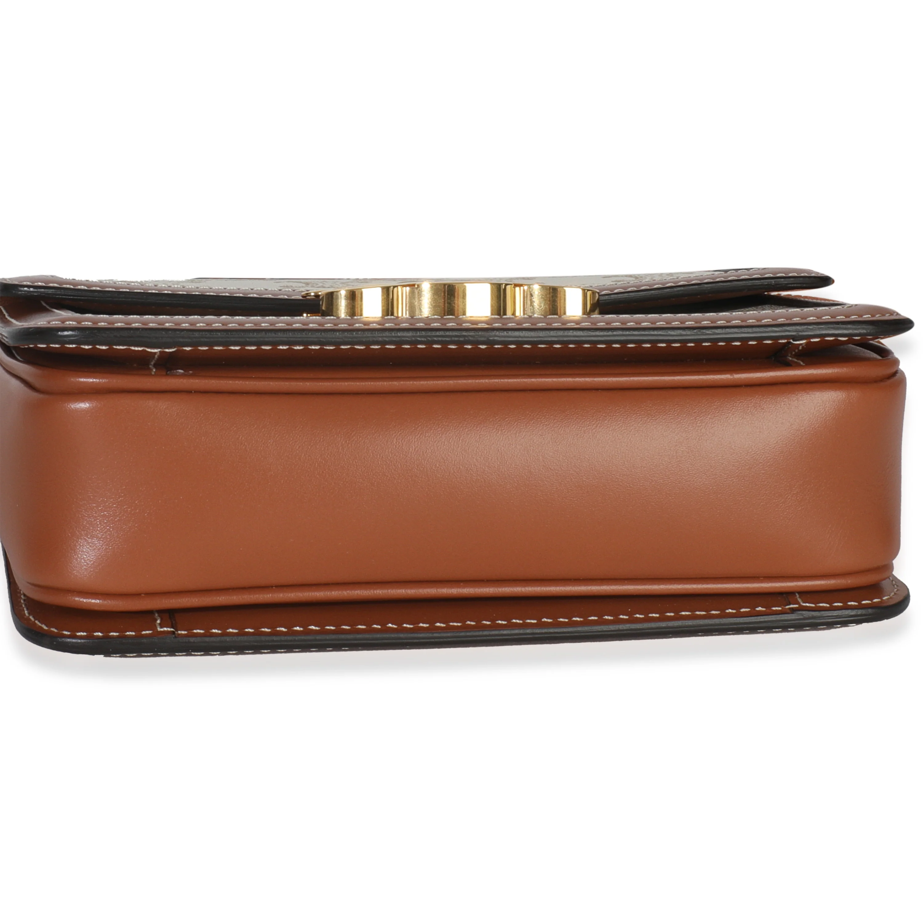 White Calfskin Triomphe Canvas Teen Triomphe - Image 5
