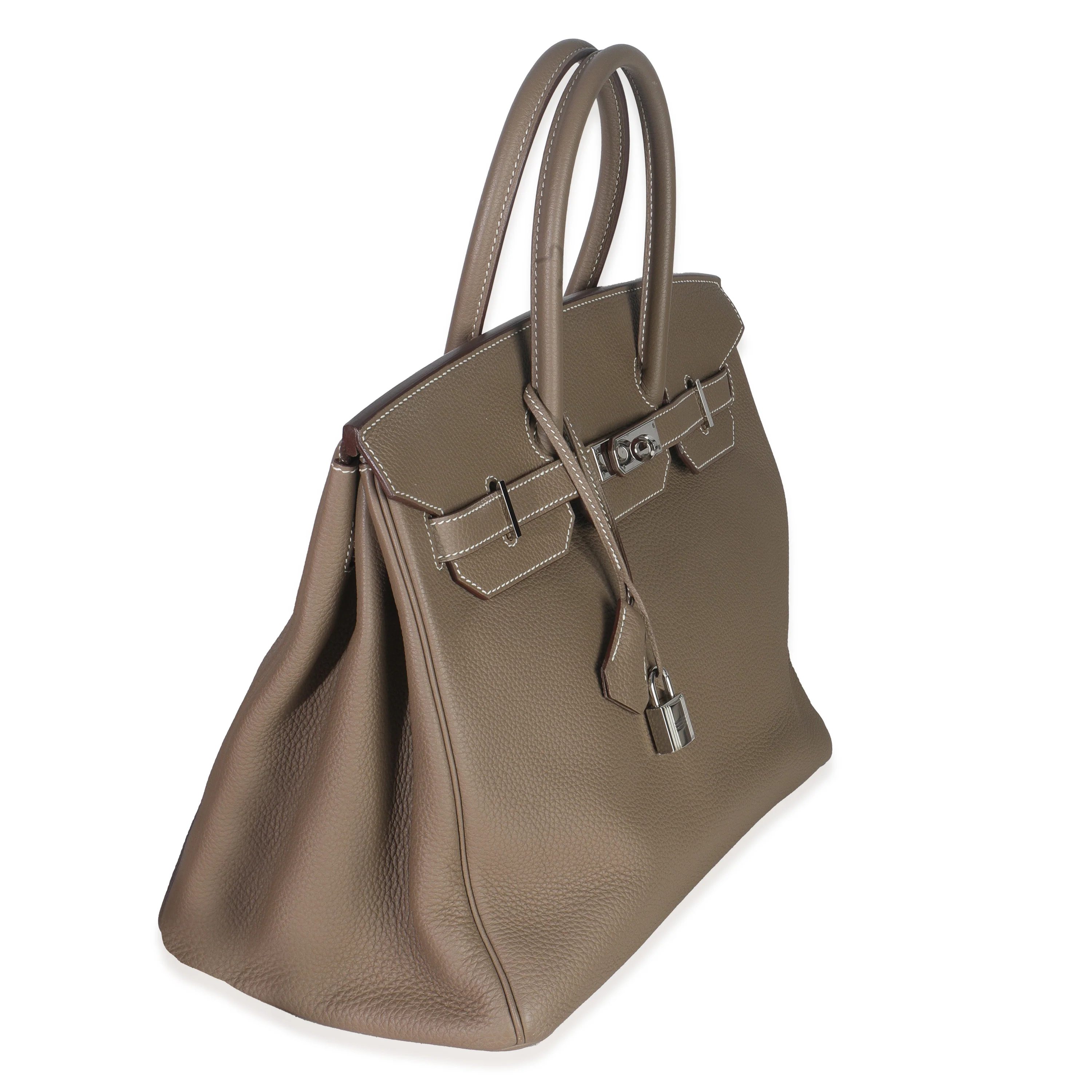 Etoupe Togo Birkin 35 PHW - Image 3