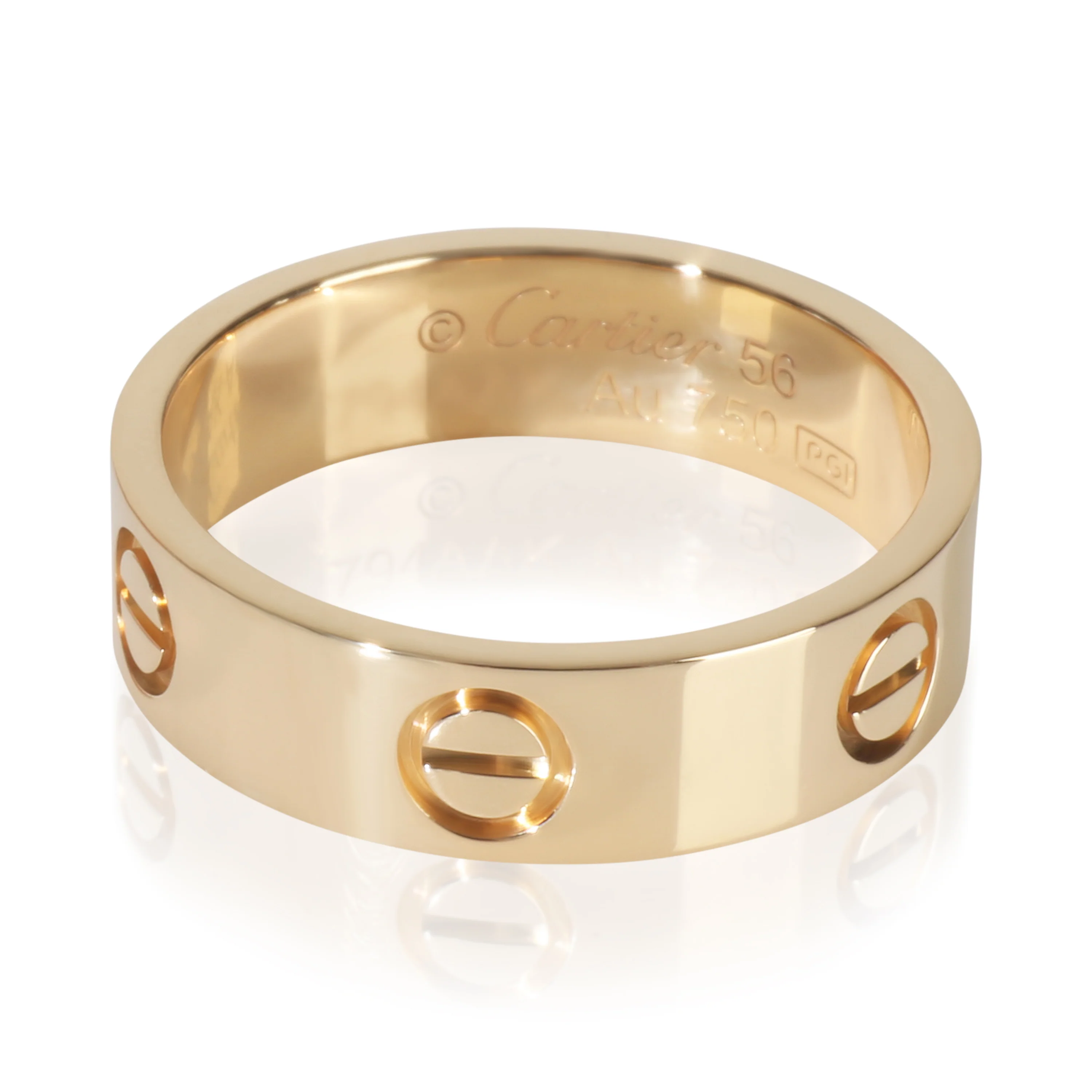 Yellow Gold  Love Ring