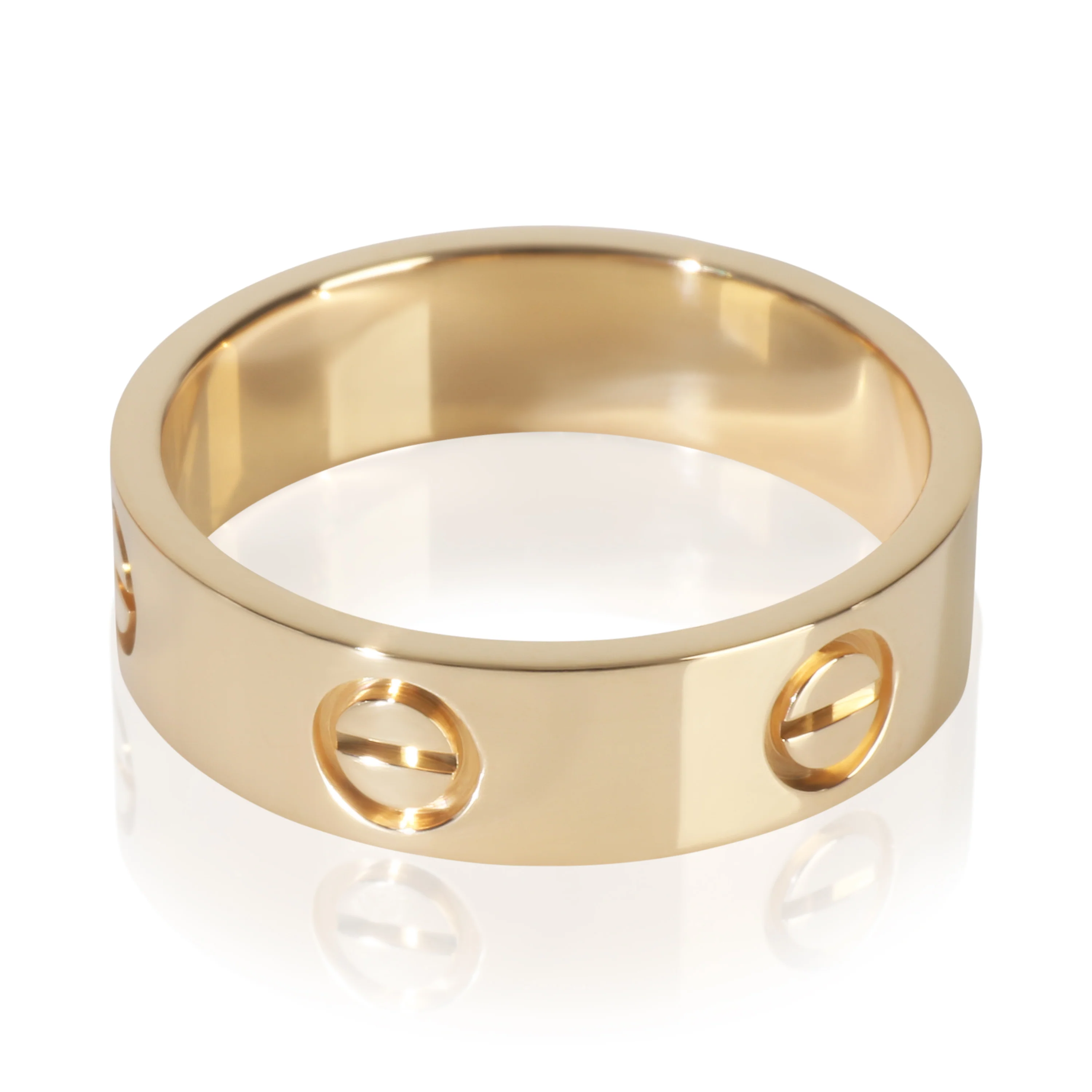 Yellow Gold  Love Ring - Image 3