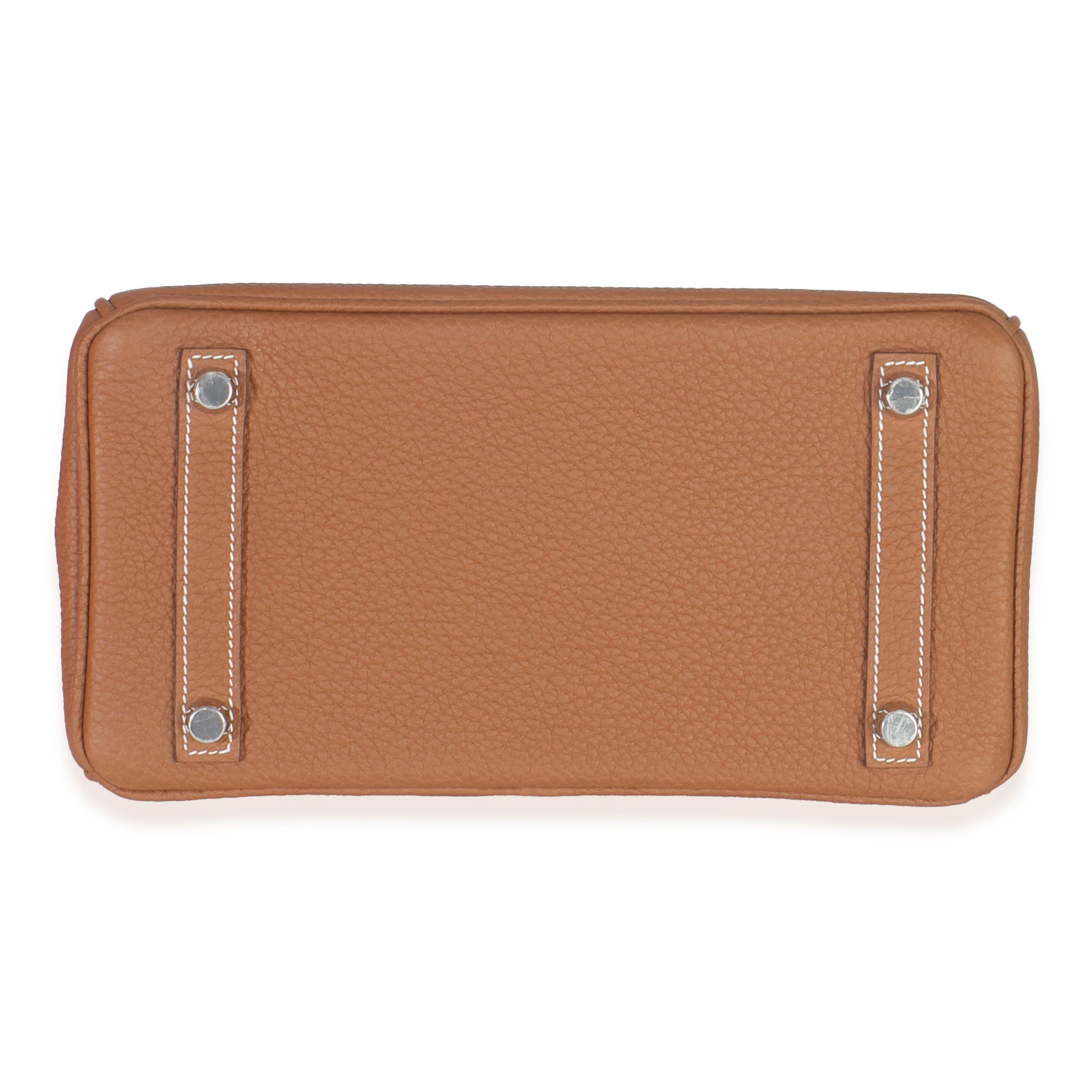 Gold Togo Birkin 25 PHW - Image 7
