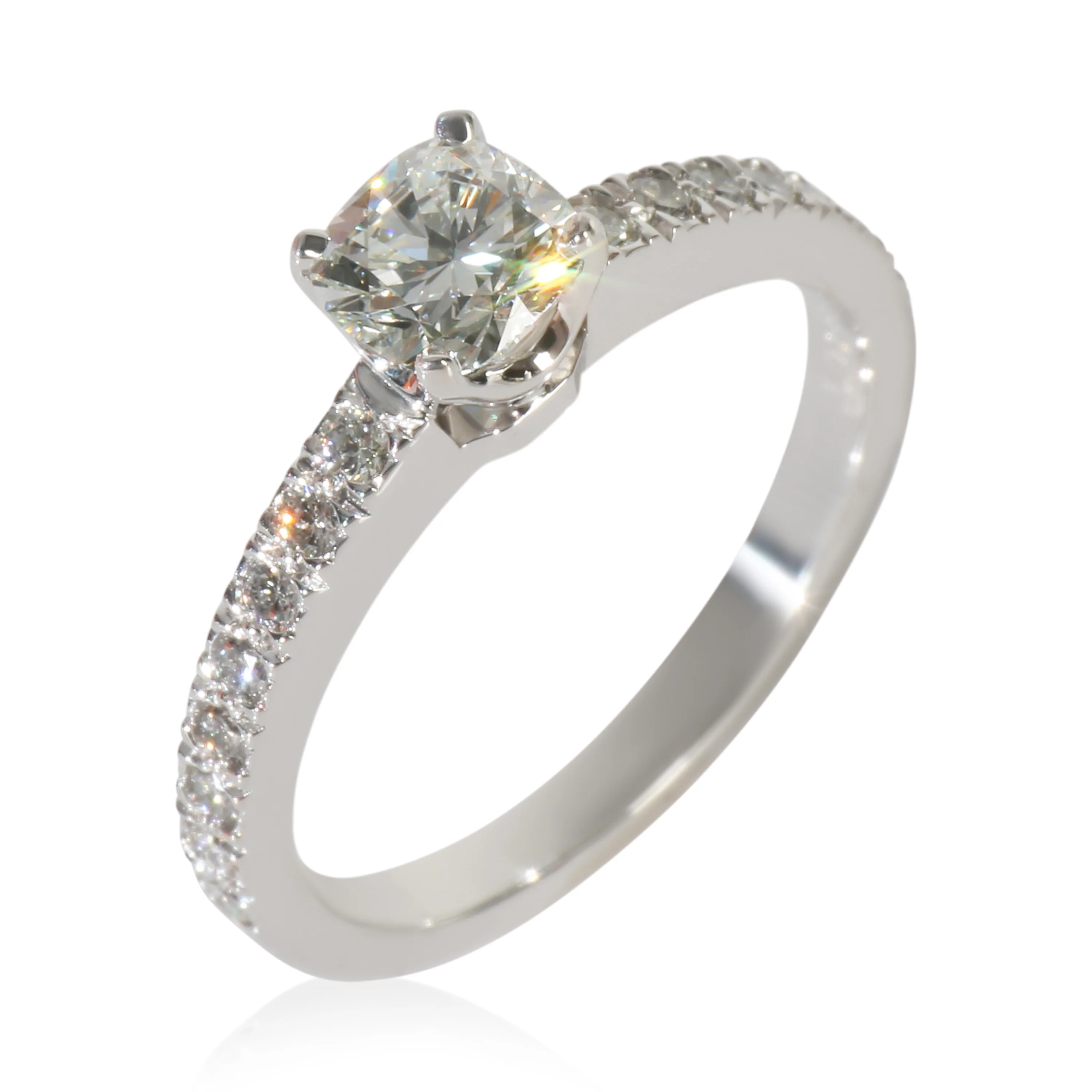 0.41 ct Cushion Diamond Cushion Novo Engagement Ring - Image 4