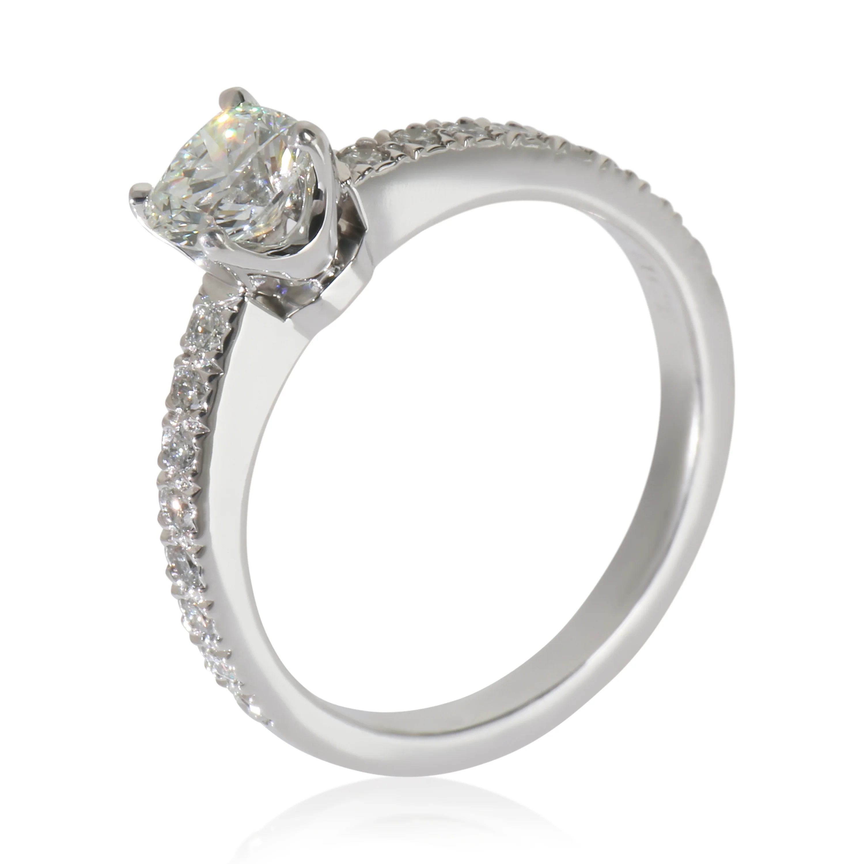0.41 ct Cushion Diamond Cushion Novo Engagement Ring - Image 7