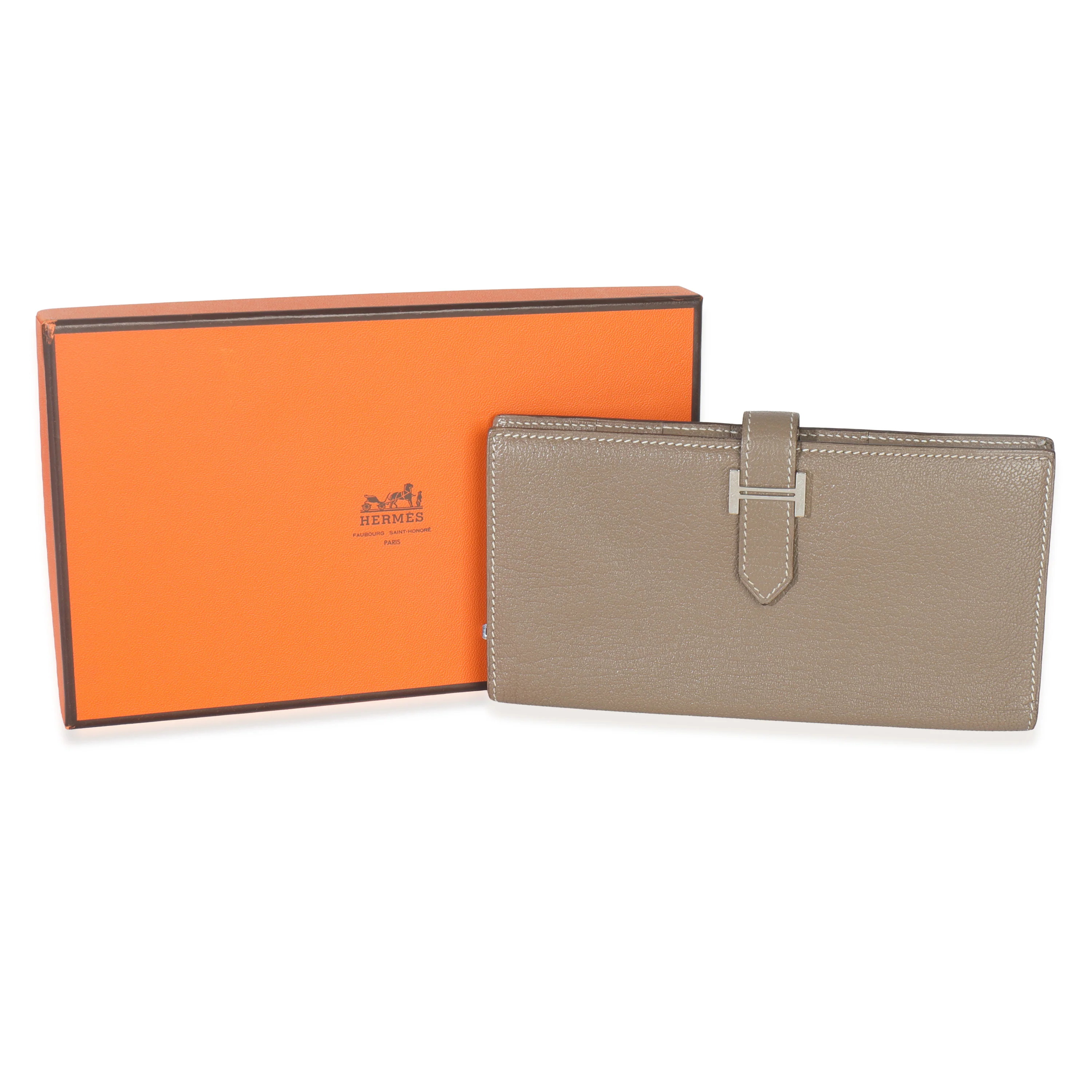 Etoupe Chevre Mysore Bearn Wallet PHW - Image 8