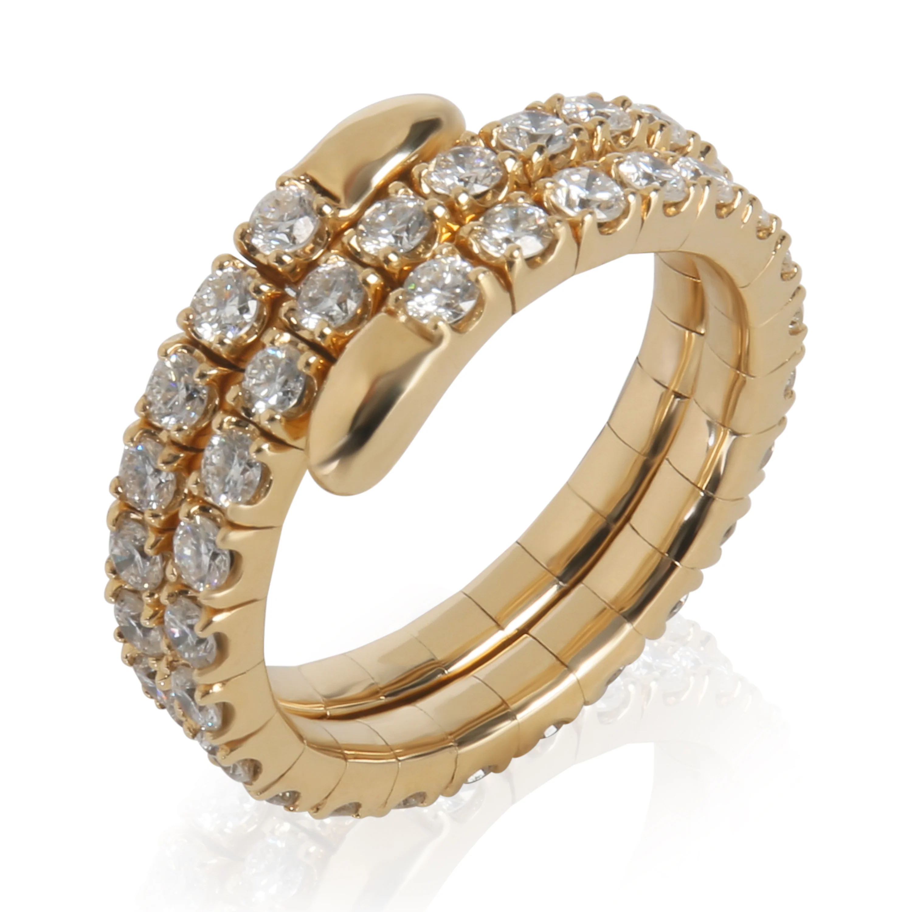 2.04 ctw Yellow Gold Lab-Grown Diamond Ring - Image 4