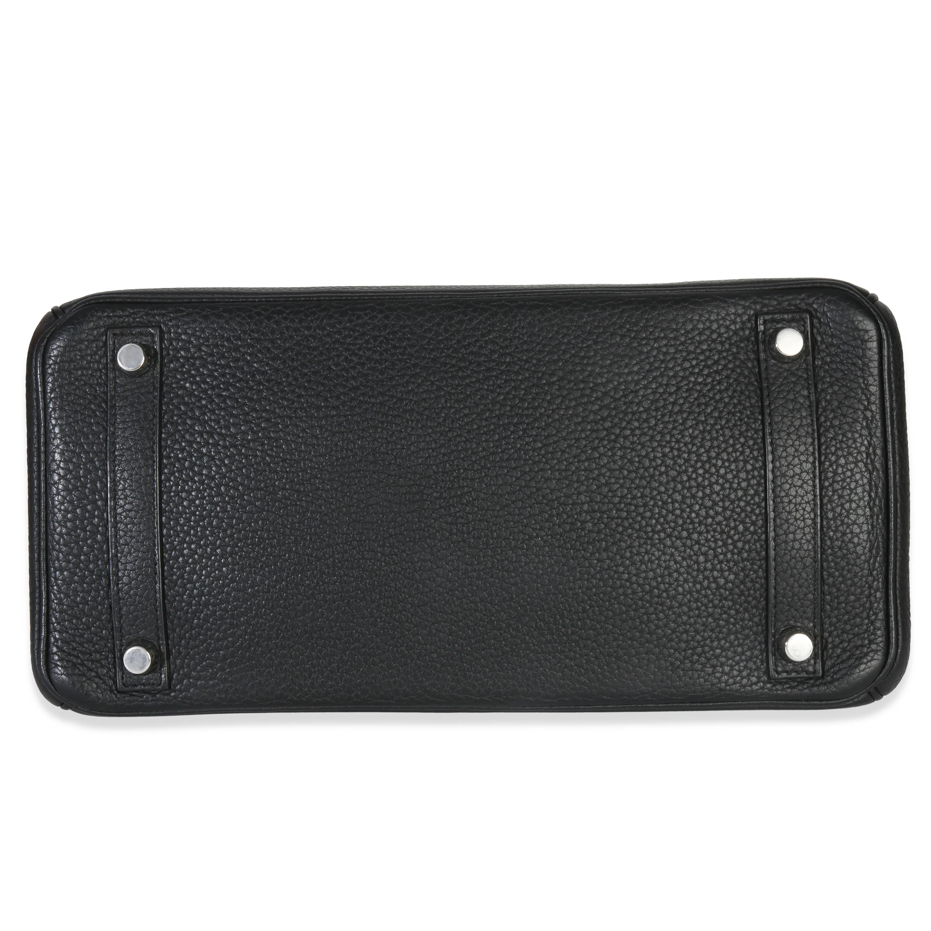 Black Togo Birkin 30 PHW - Image 5