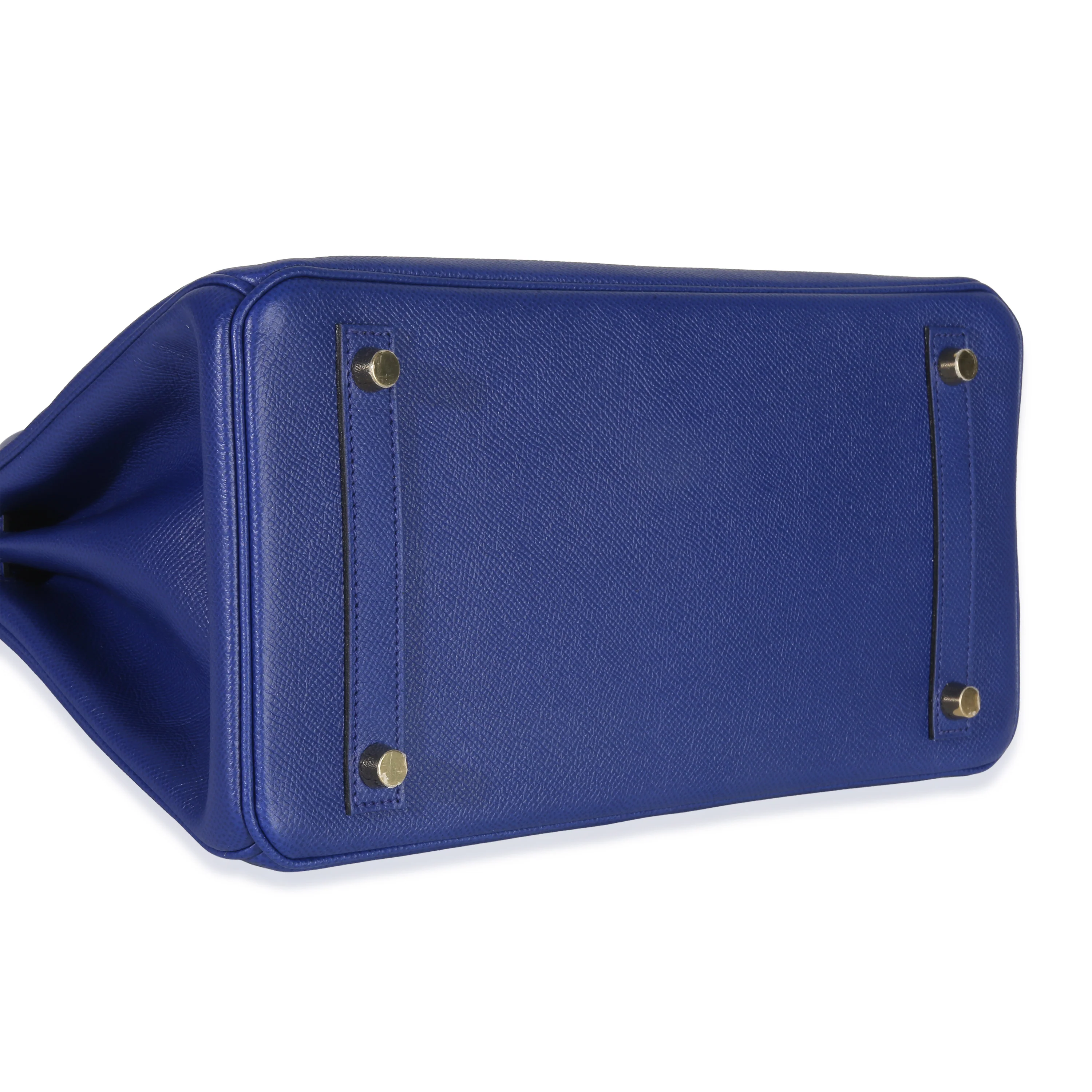 Bleu Electrique Epsom Birkin 30 GHW - Image 7