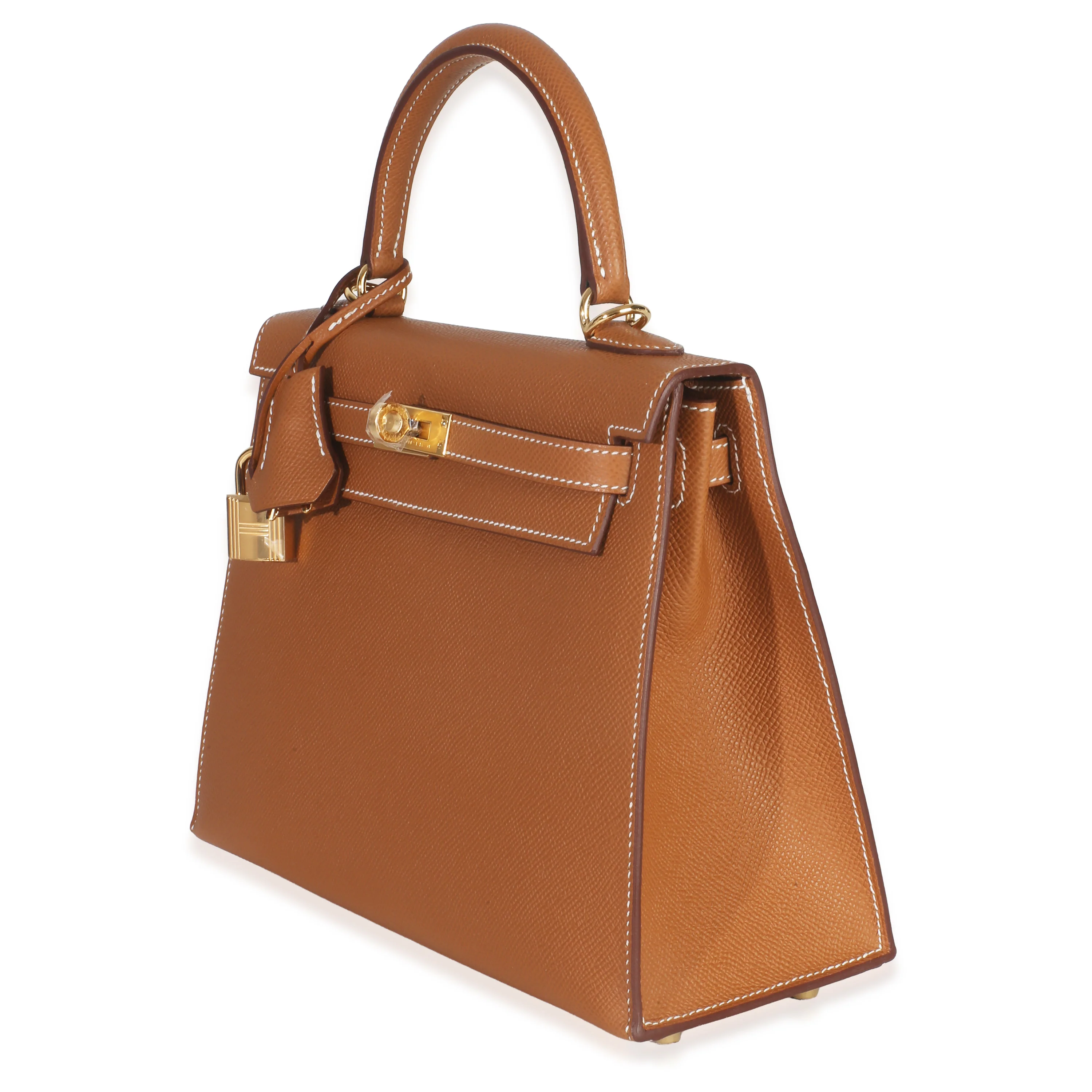 Gold Epsom Sellier Kelly 25 GHW - Image 3