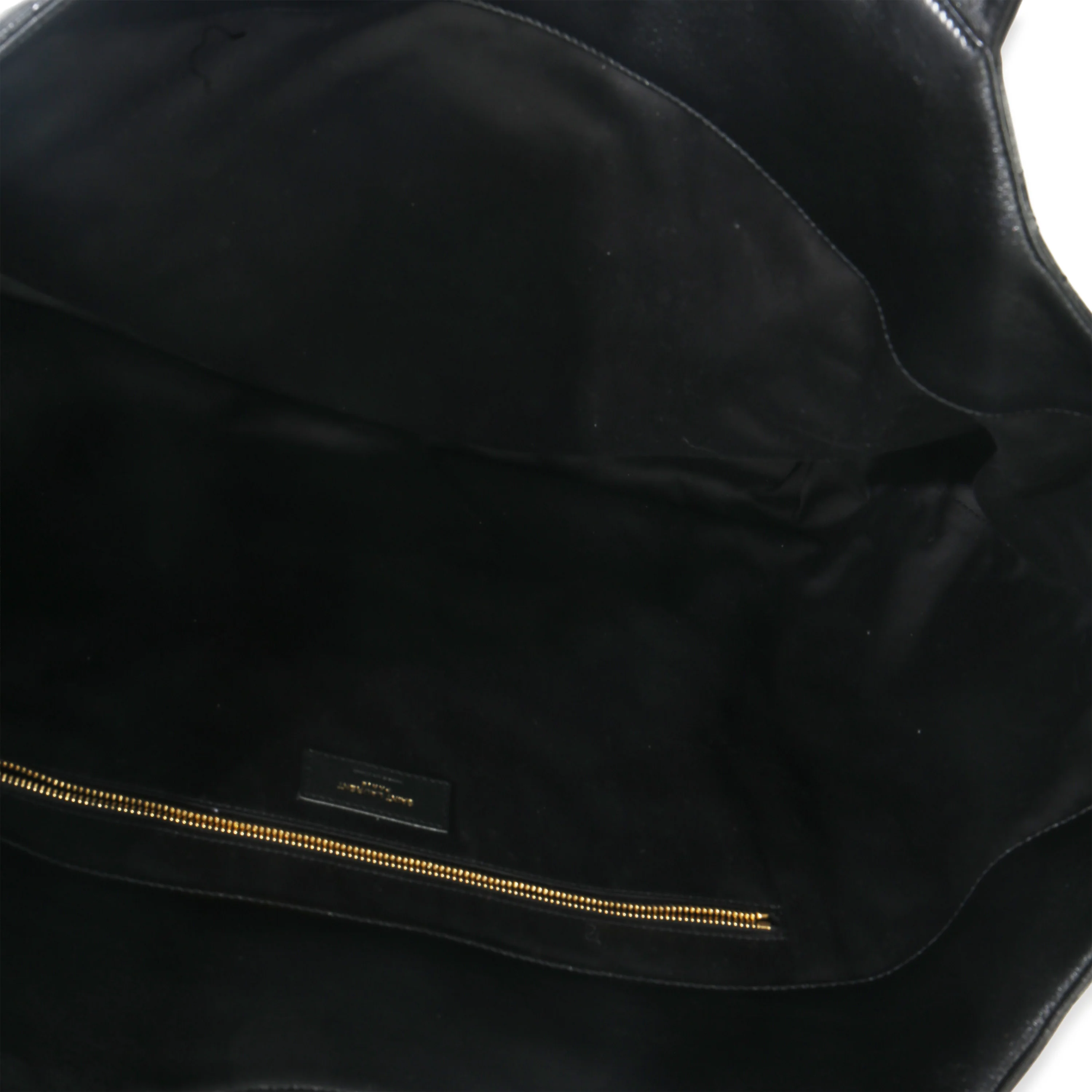 Black Quilted Lambskin Maxi Icare Shopping Tote - Image 9