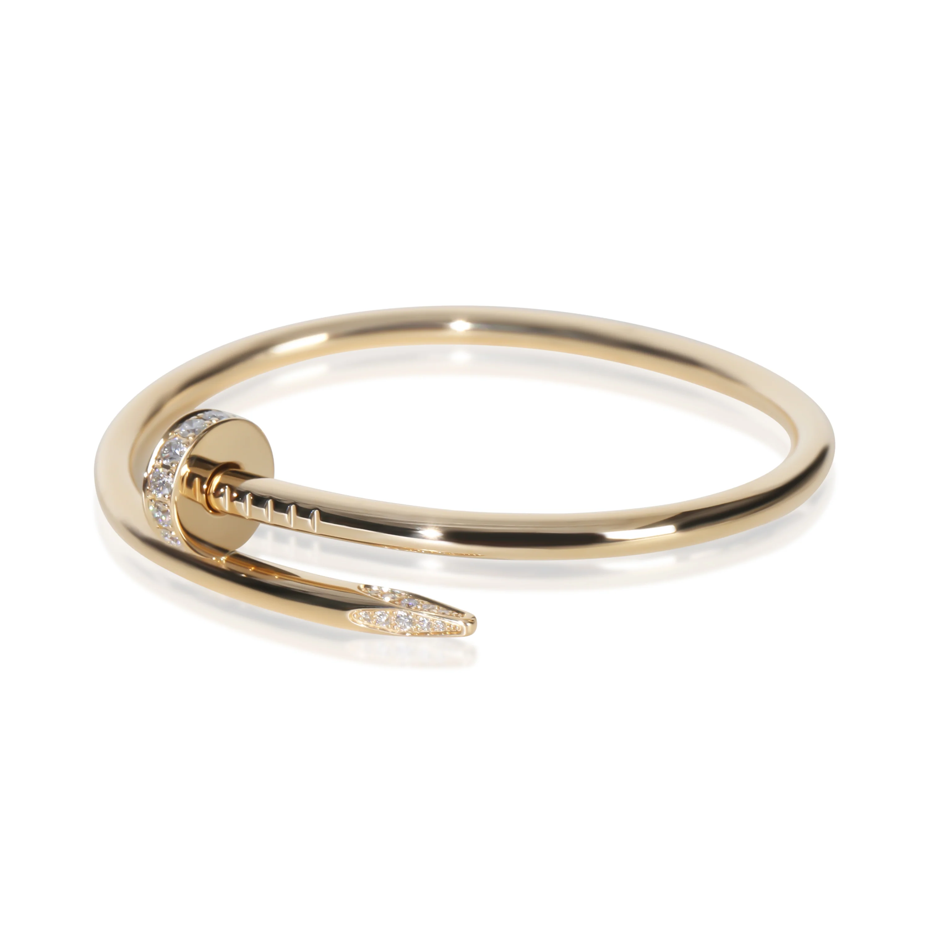 Yellow Gold Diamond Juste Un Clou Bracelet - Image 2
