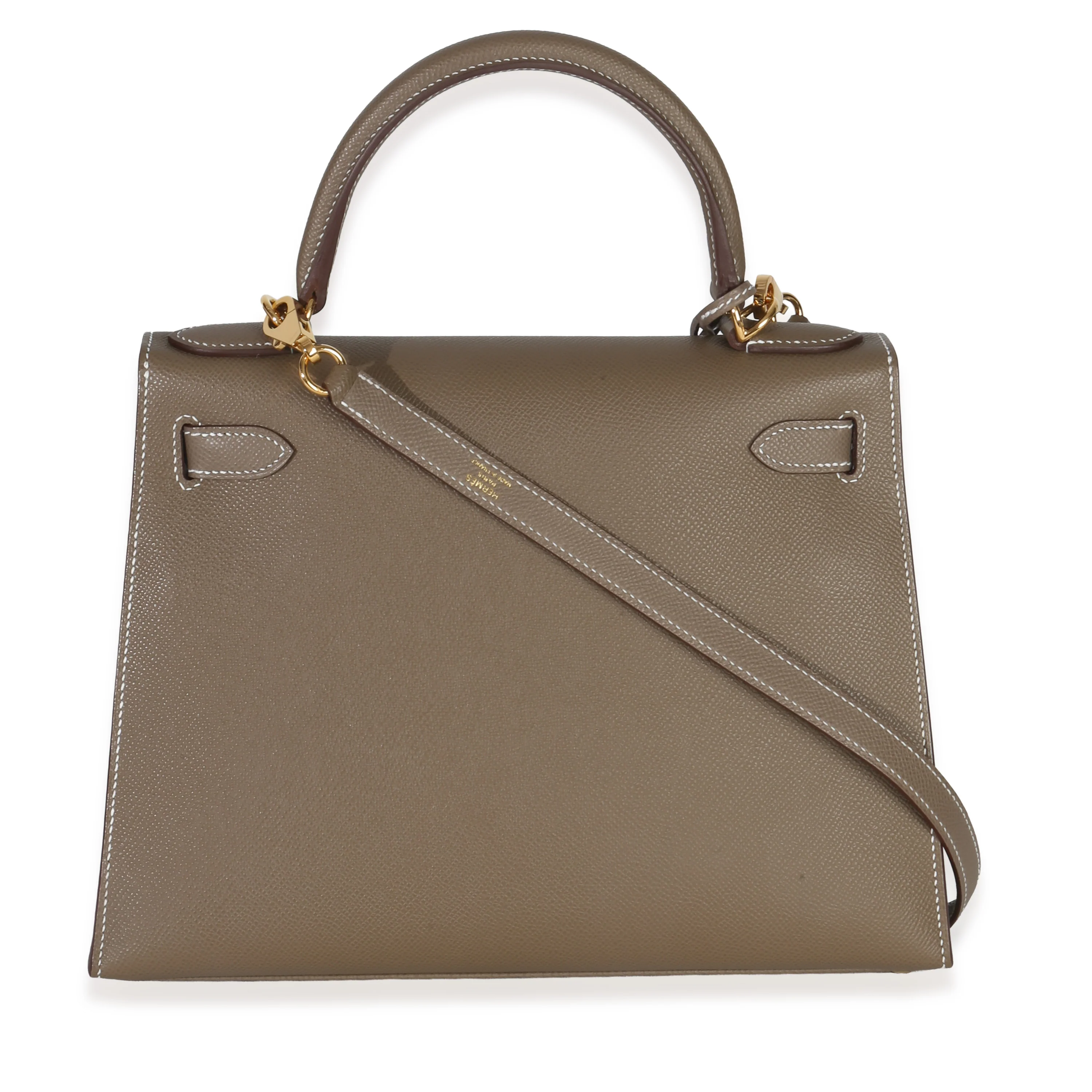 Etoupe Epsom Sellier Kelly 28 GHW - Image 5