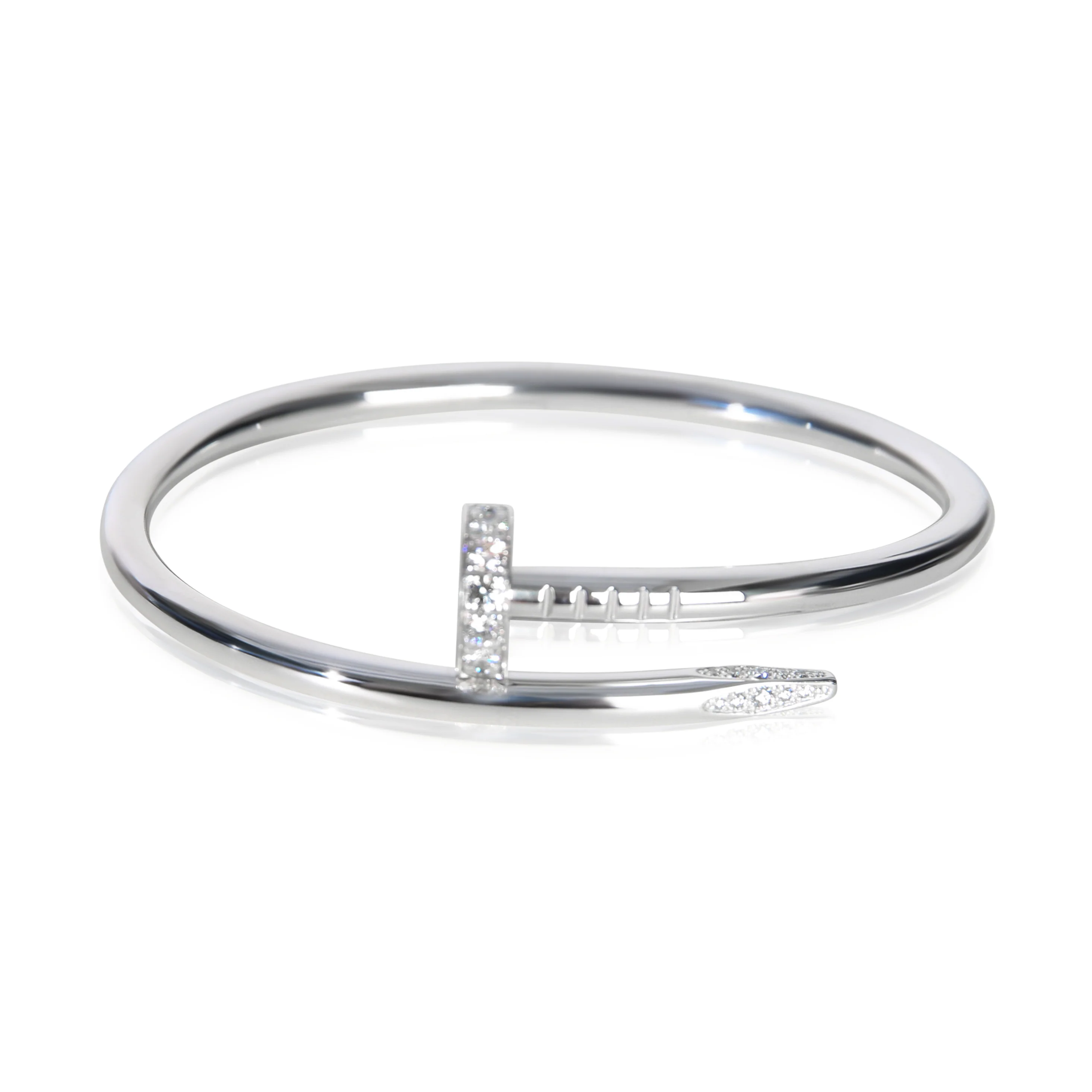 White Gold Diamond Juste Un Clou Bracelet