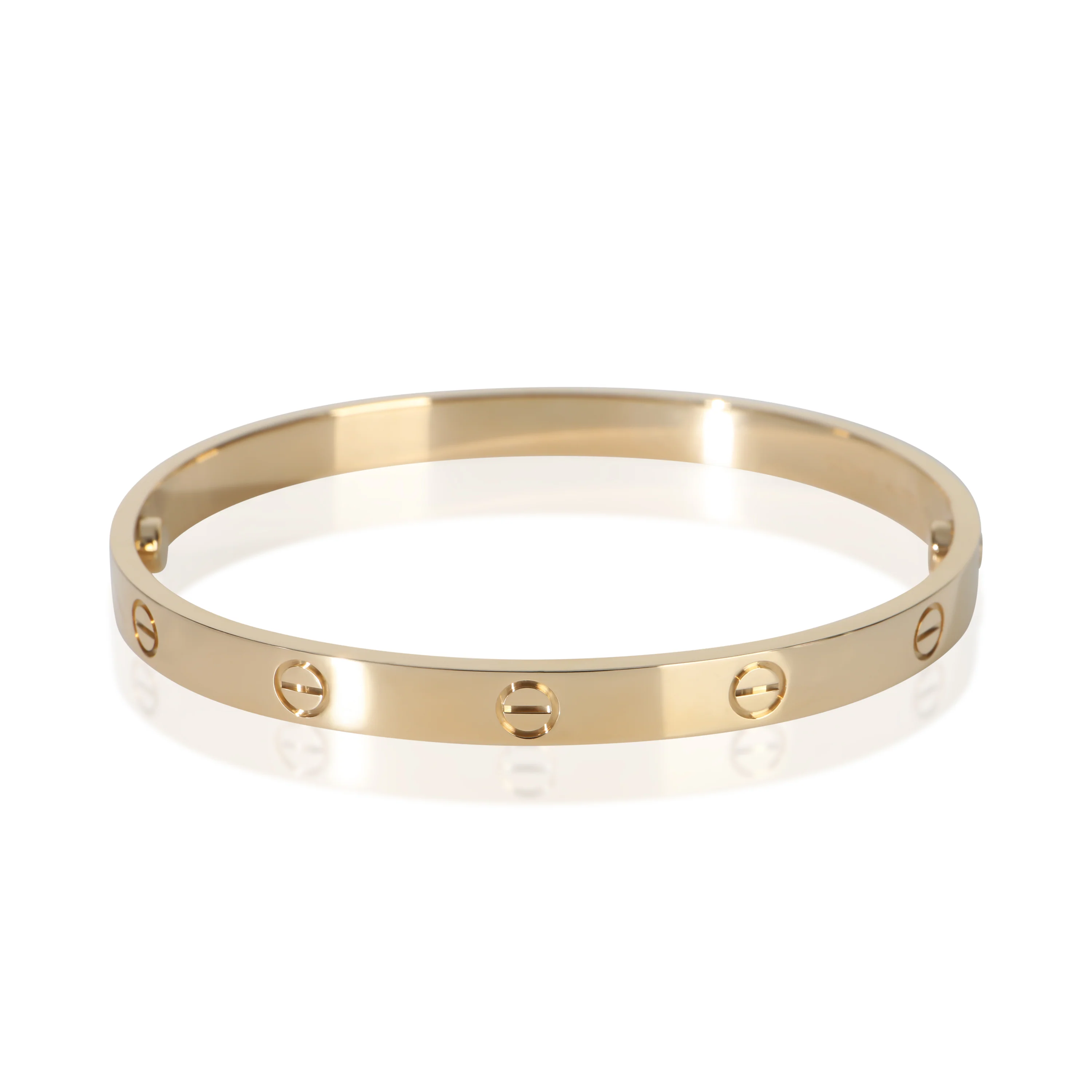 Yellow Gold Love Bracelet - Image 3