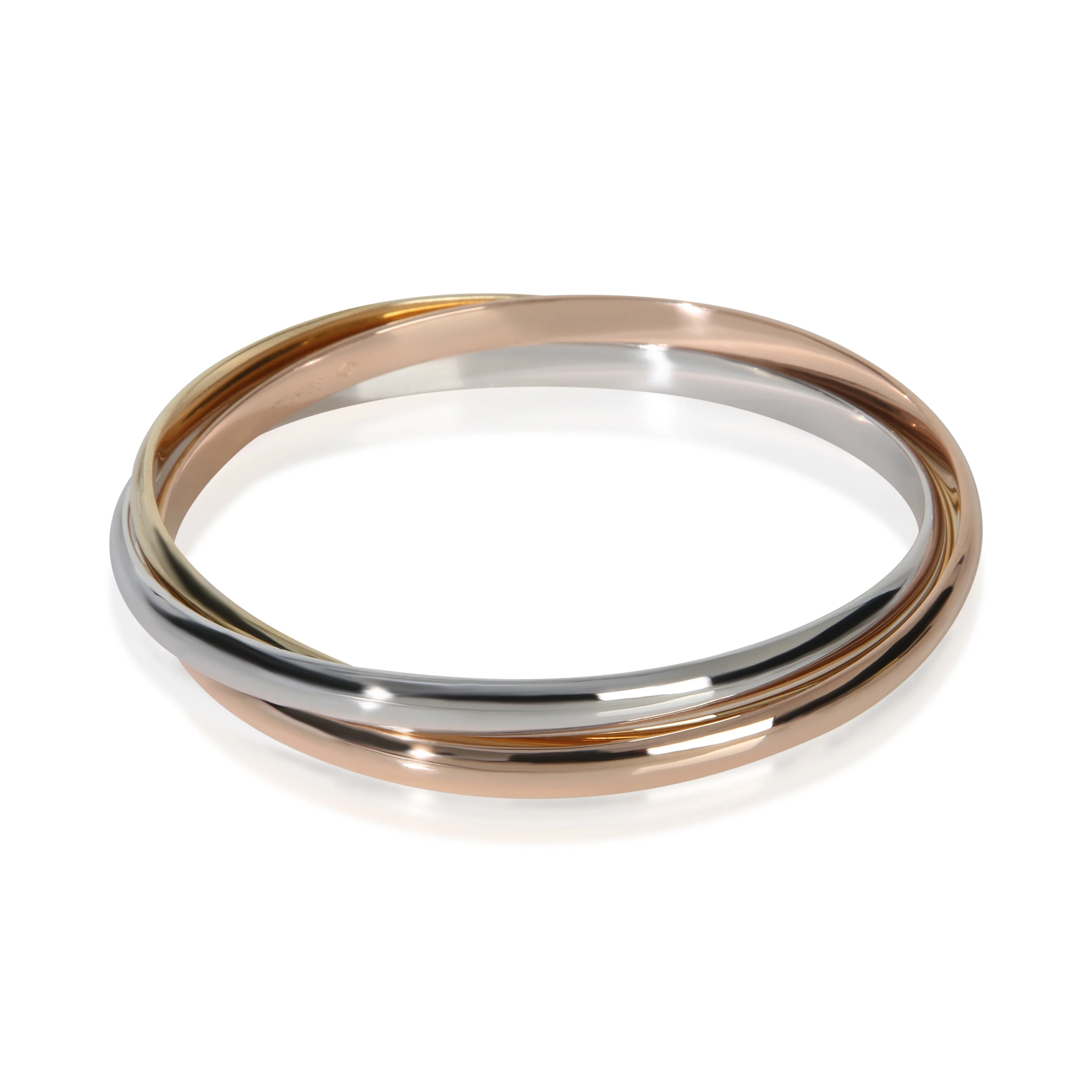 3-Tone Gold  Trinity Bracelet