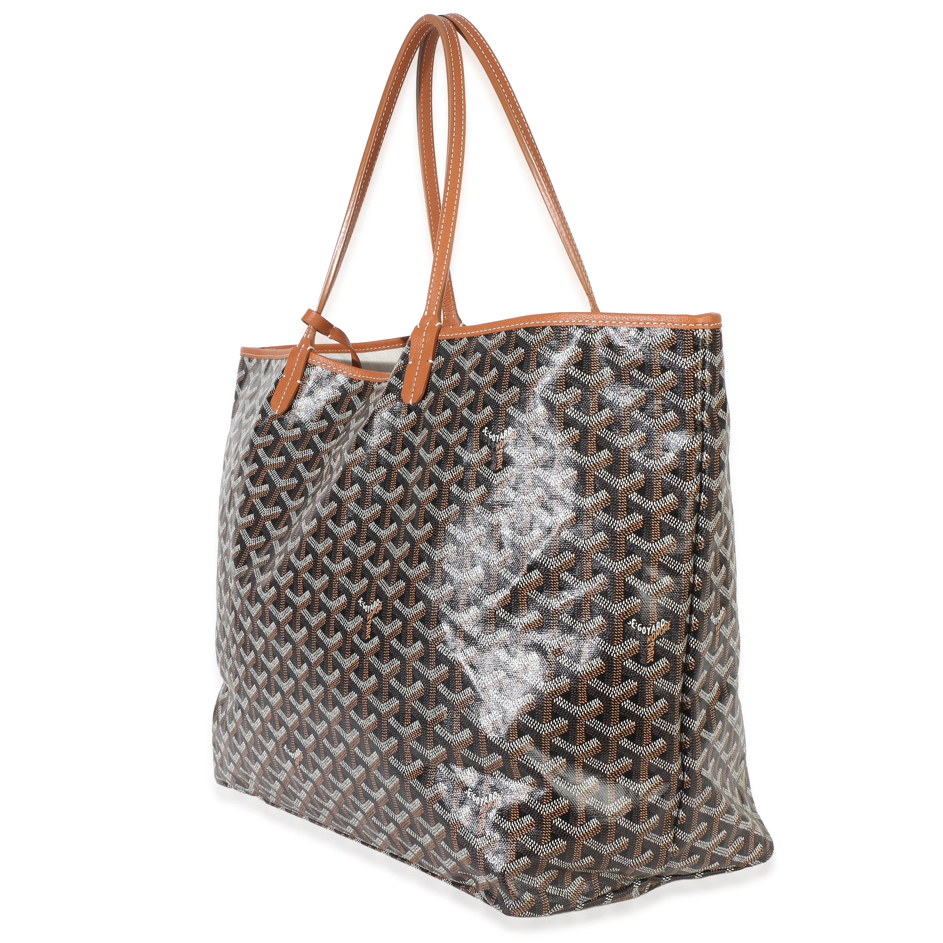 Black Gold Goyardine Canvas Saint Louis GM - Image 2