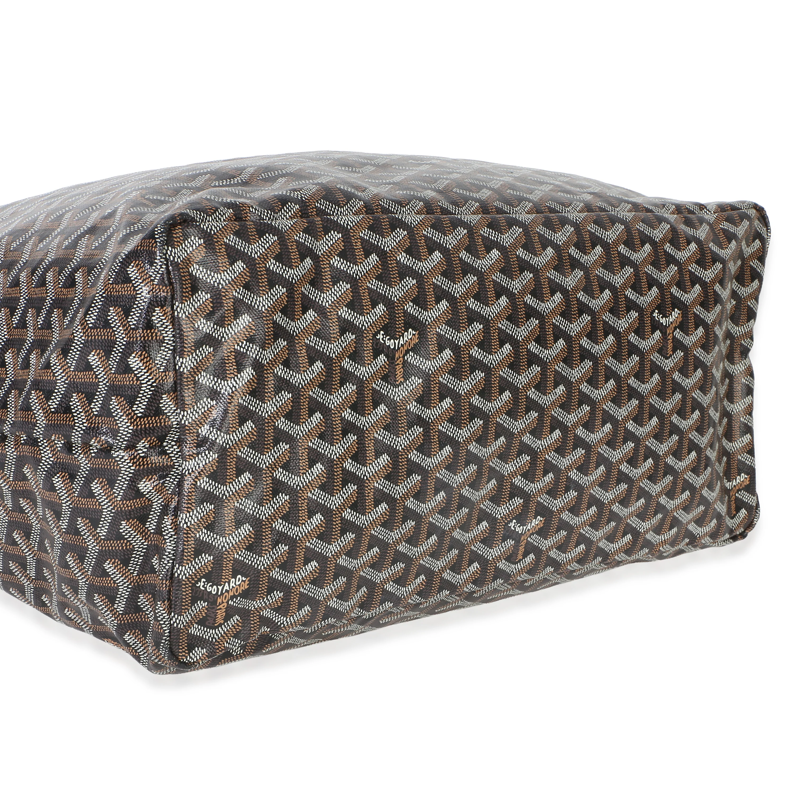 Black Gold Goyardine Canvas Saint Louis GM - Image 6