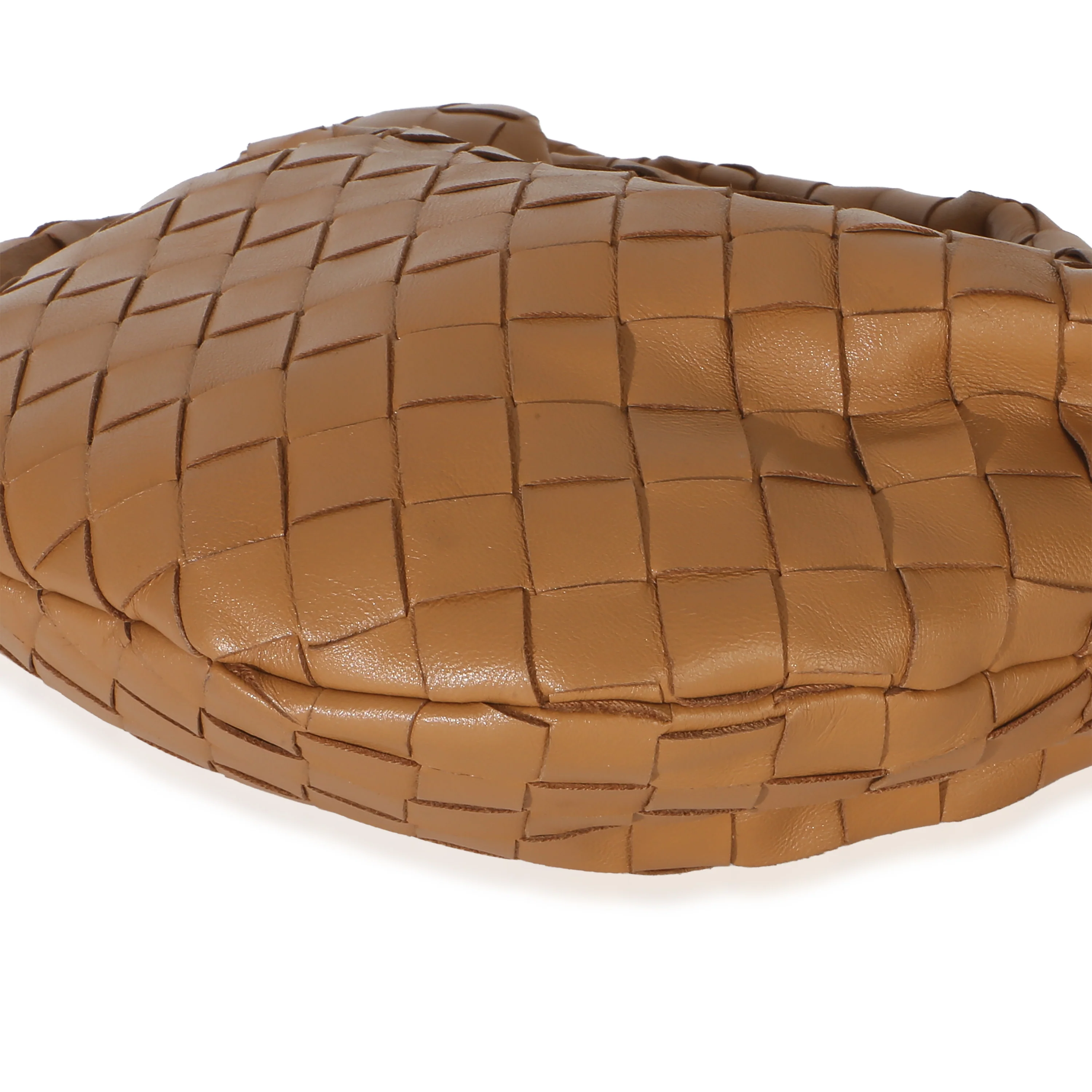 Caramel Nappa Intrecciato Mini Jodie - Image 7
