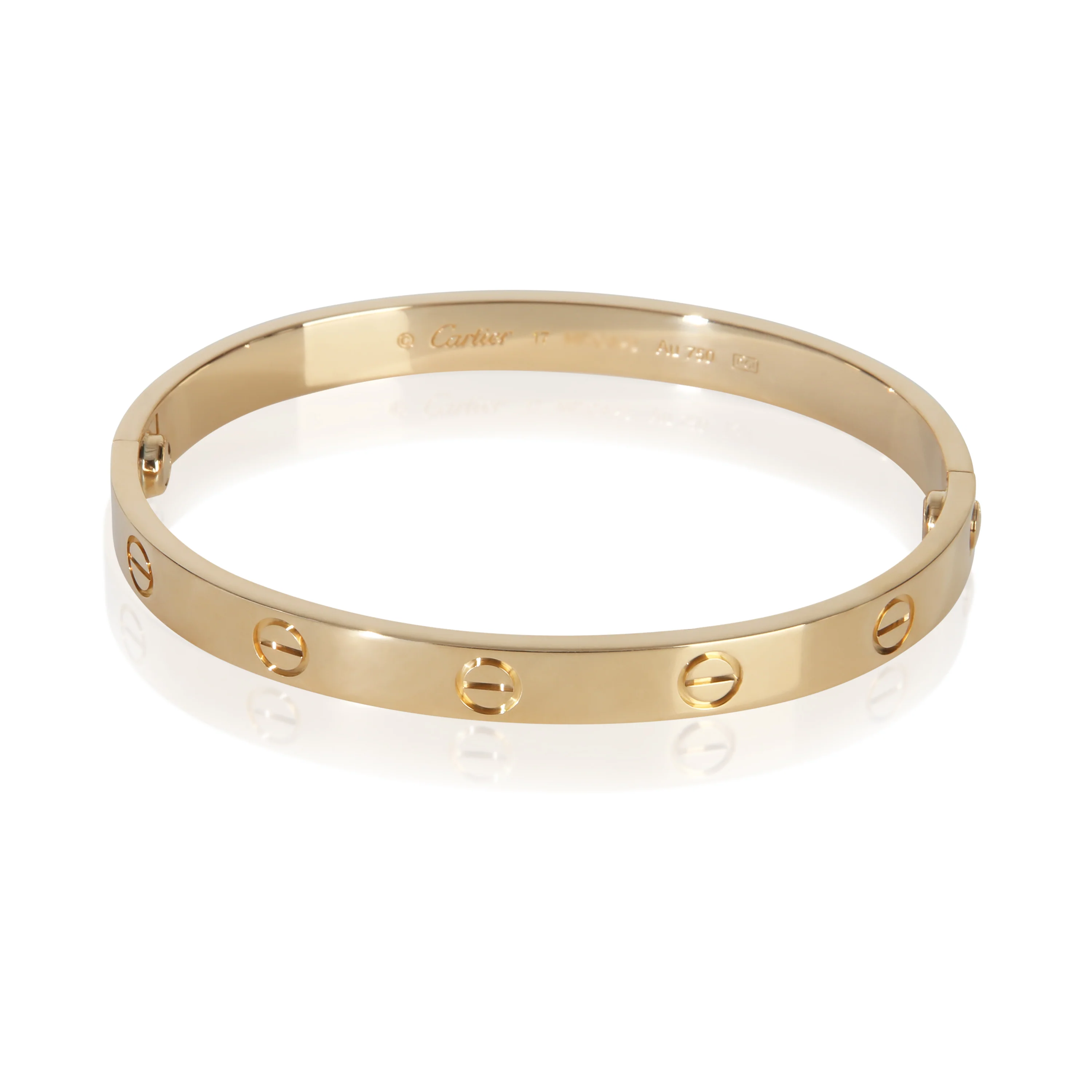 Yellow Gold  Love Bracelet