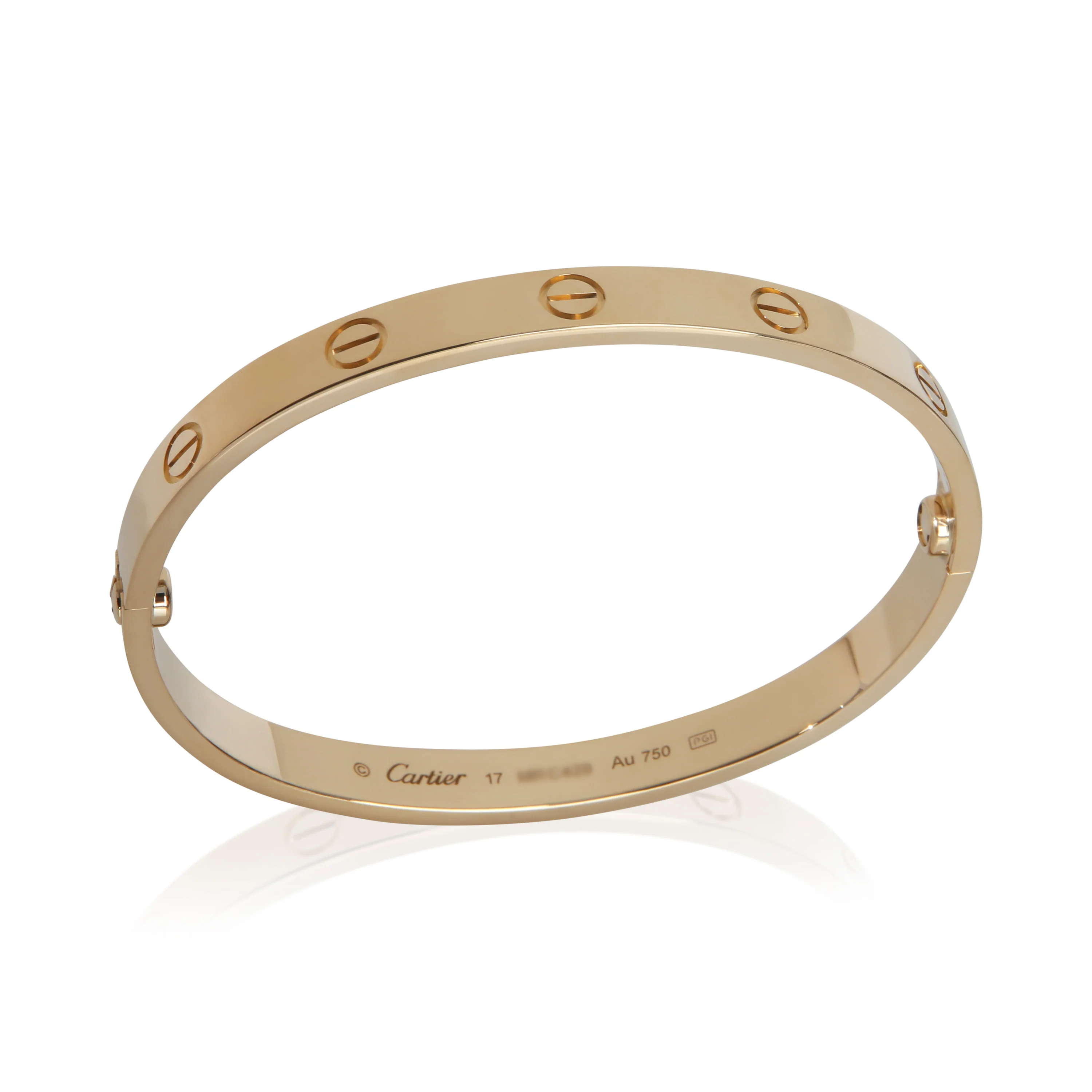 Yellow Gold  Love Bracelet - Image 4