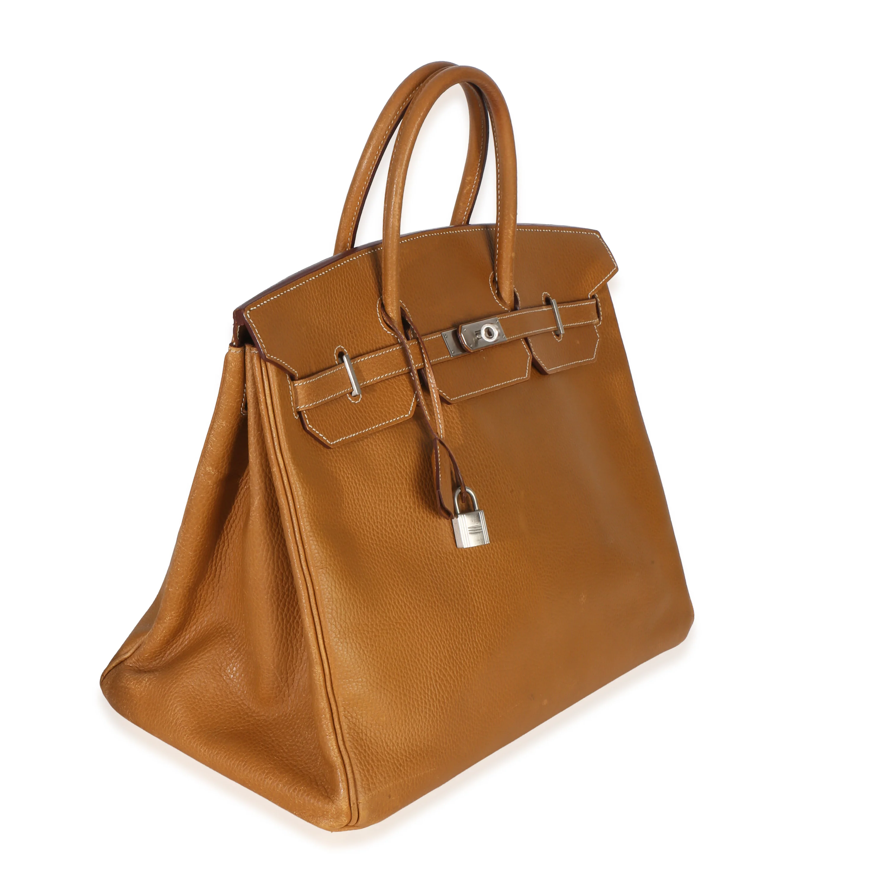 Natural Sable Ardennes Birkin 40 Brushed PHW - Image 2