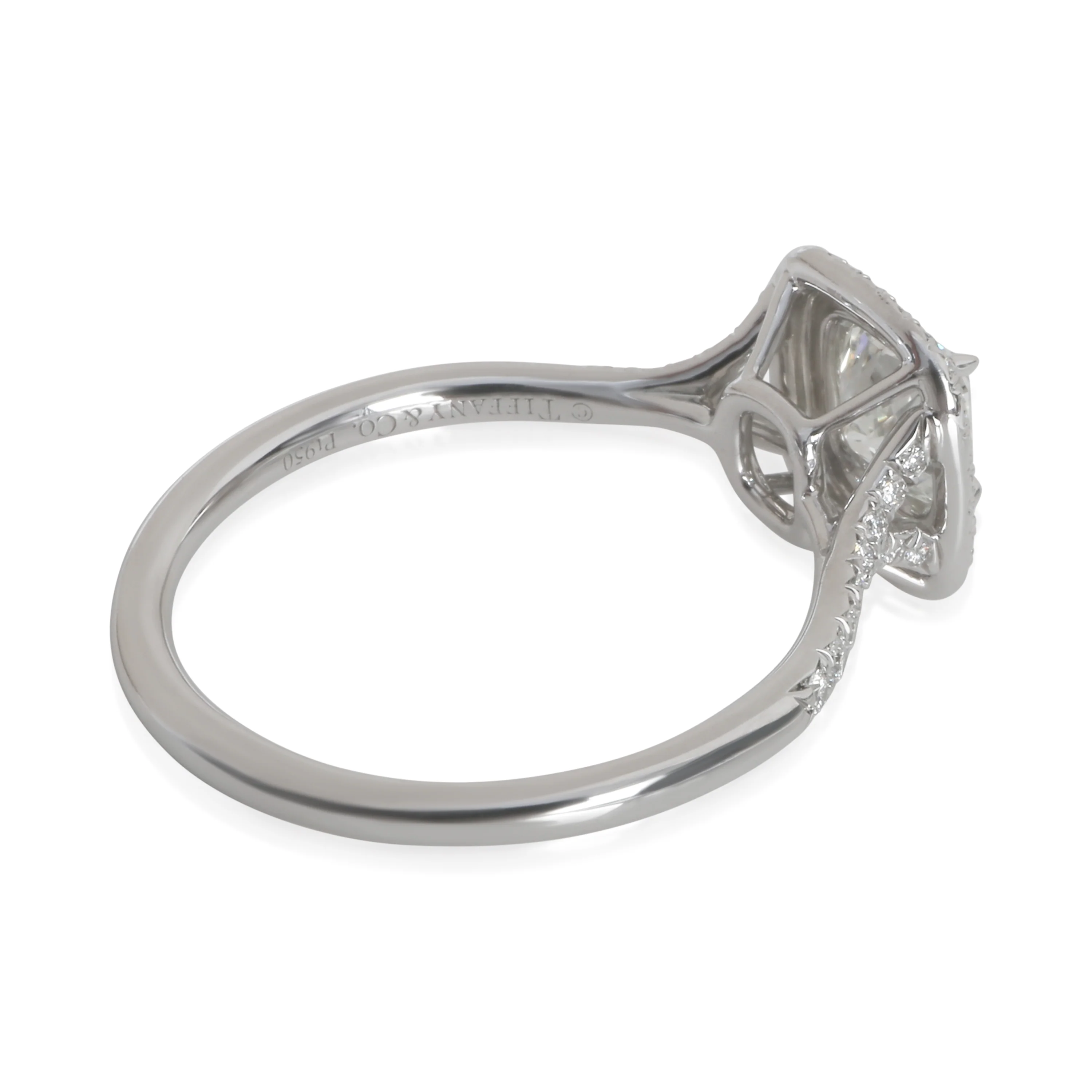 1.07 ct Cushion Diamond Soleste Double Halo Engagement Ring - Image 3