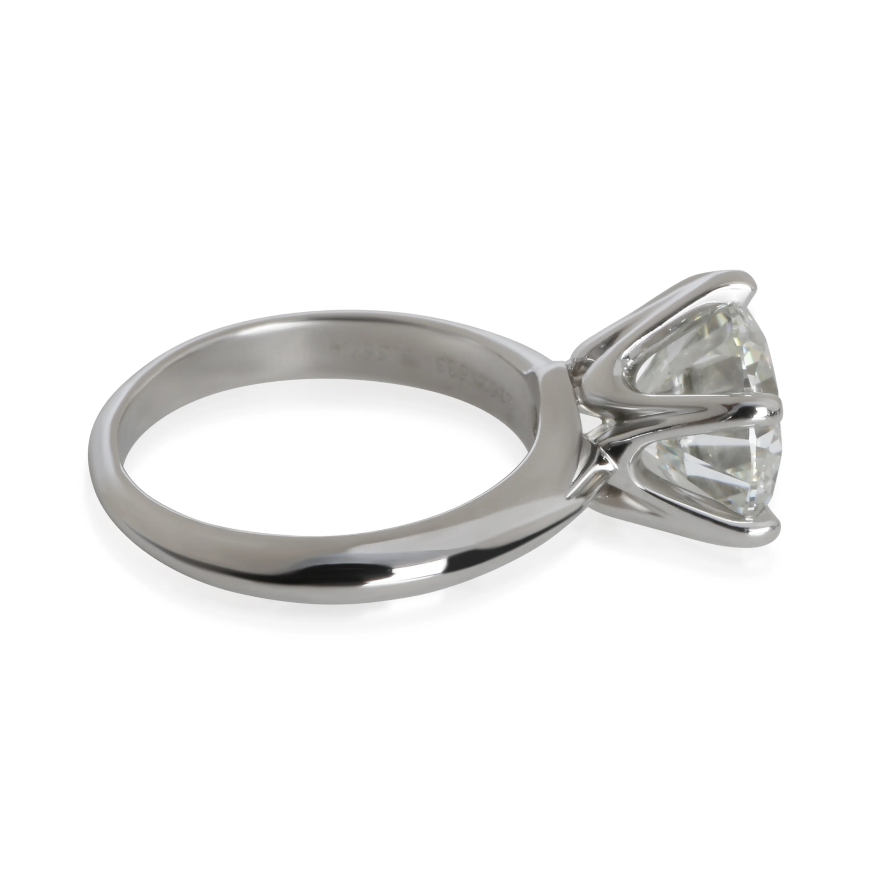 3.56 ct Round Brilliant Diamond Engagement Ring - Image 2