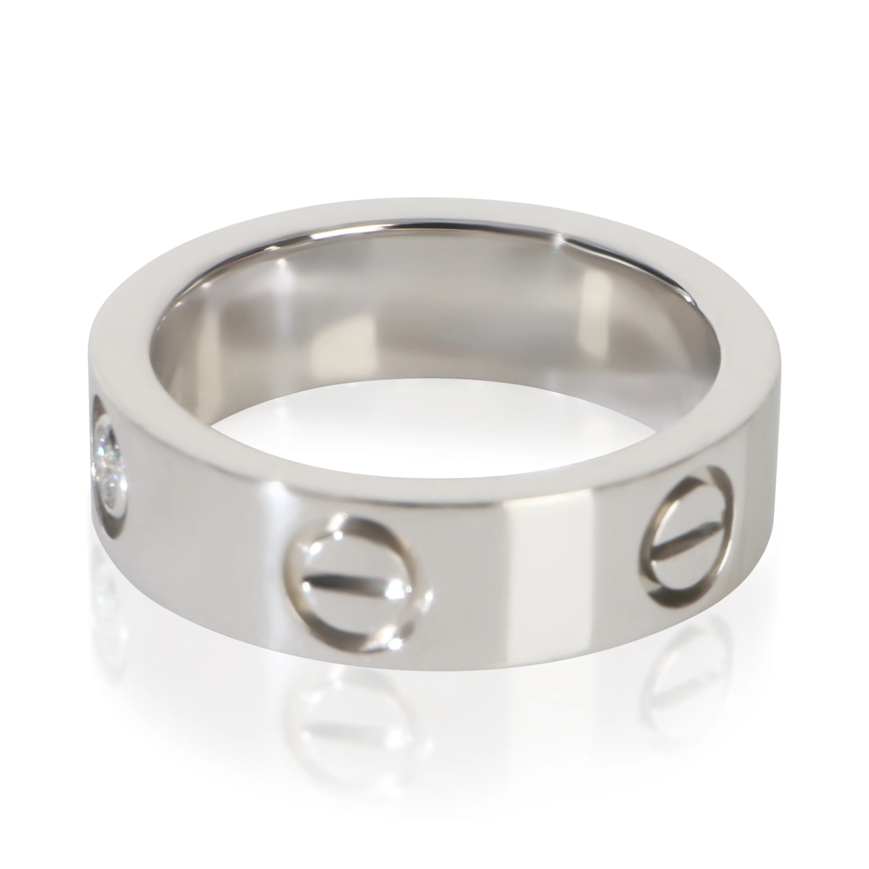Platinum Diamond Love Ring - Image 2