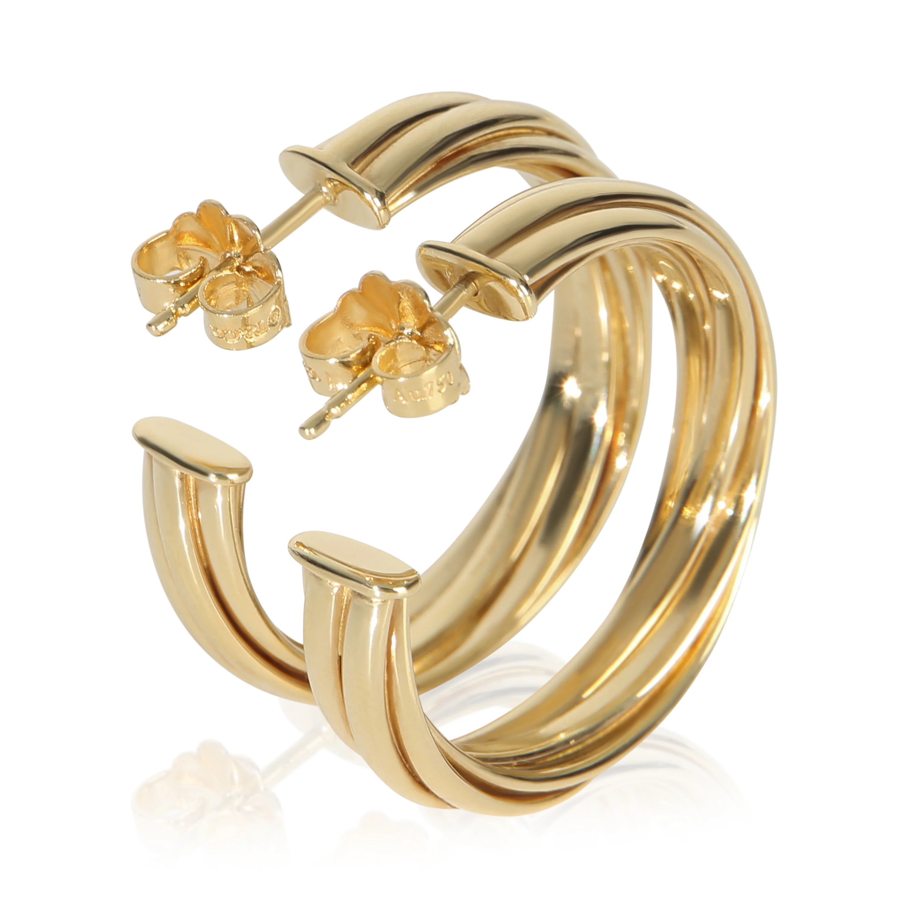 Yellow Gold  Paloma Picasso Melody Earrings - Image 4